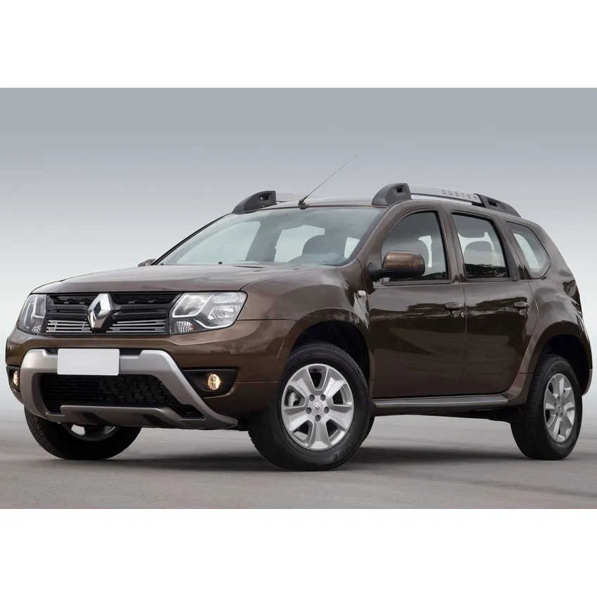 Решетка радиатора d10 Rival Renault Duster I рестайлинг 2015-н.в., нерж. сталь, 2 части, G.4701.002