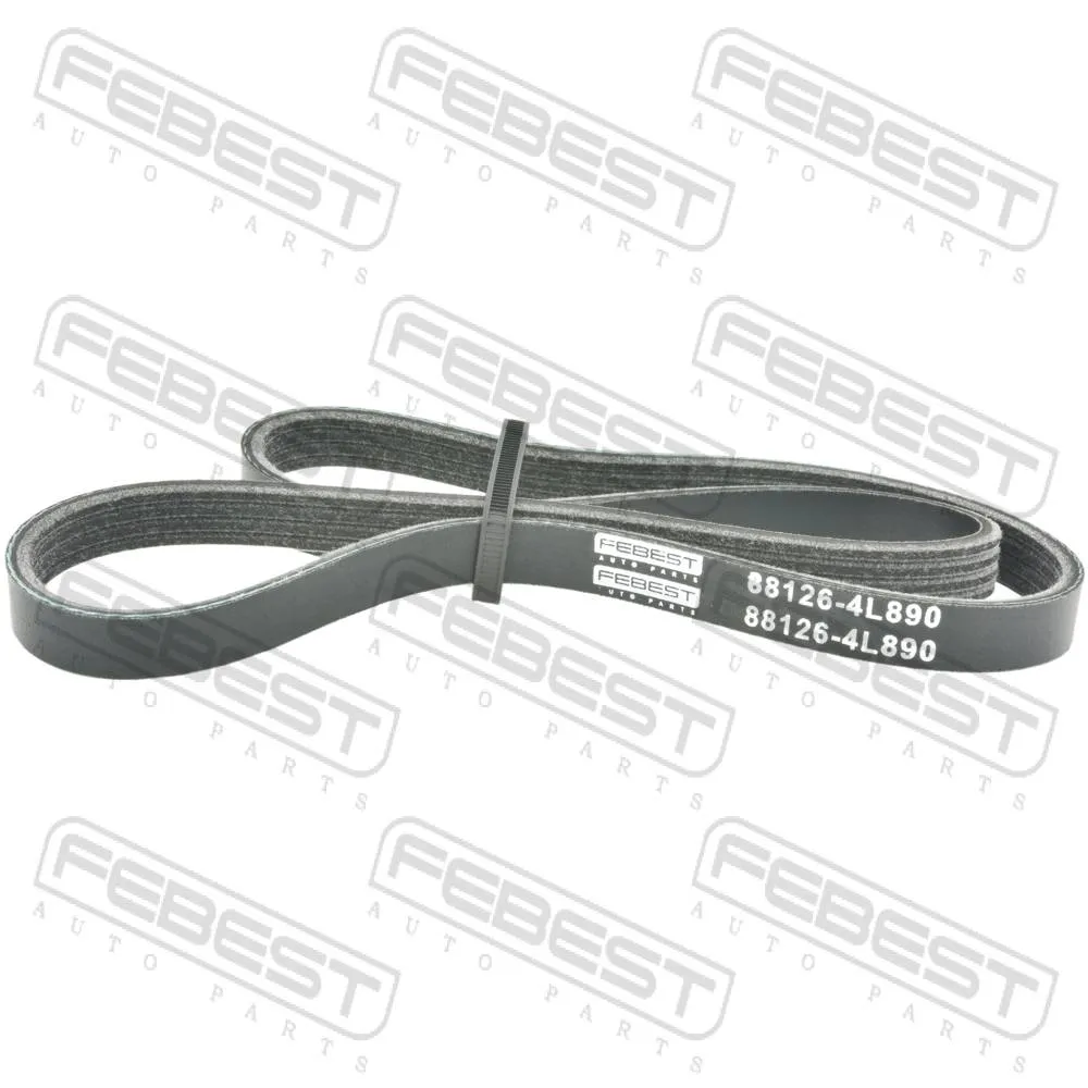 Ремень поликлиновой 4 клина TOYOTA ESTIMA TCR1#,2# 1990.05-1999.12 [JP] FEBEST 88126-4L890