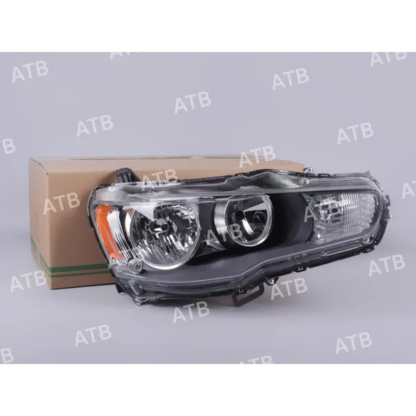 Блок фара Mitsubishi Lancer 10 2007-2016 под мех. кор. правая ATB 1AML1081R