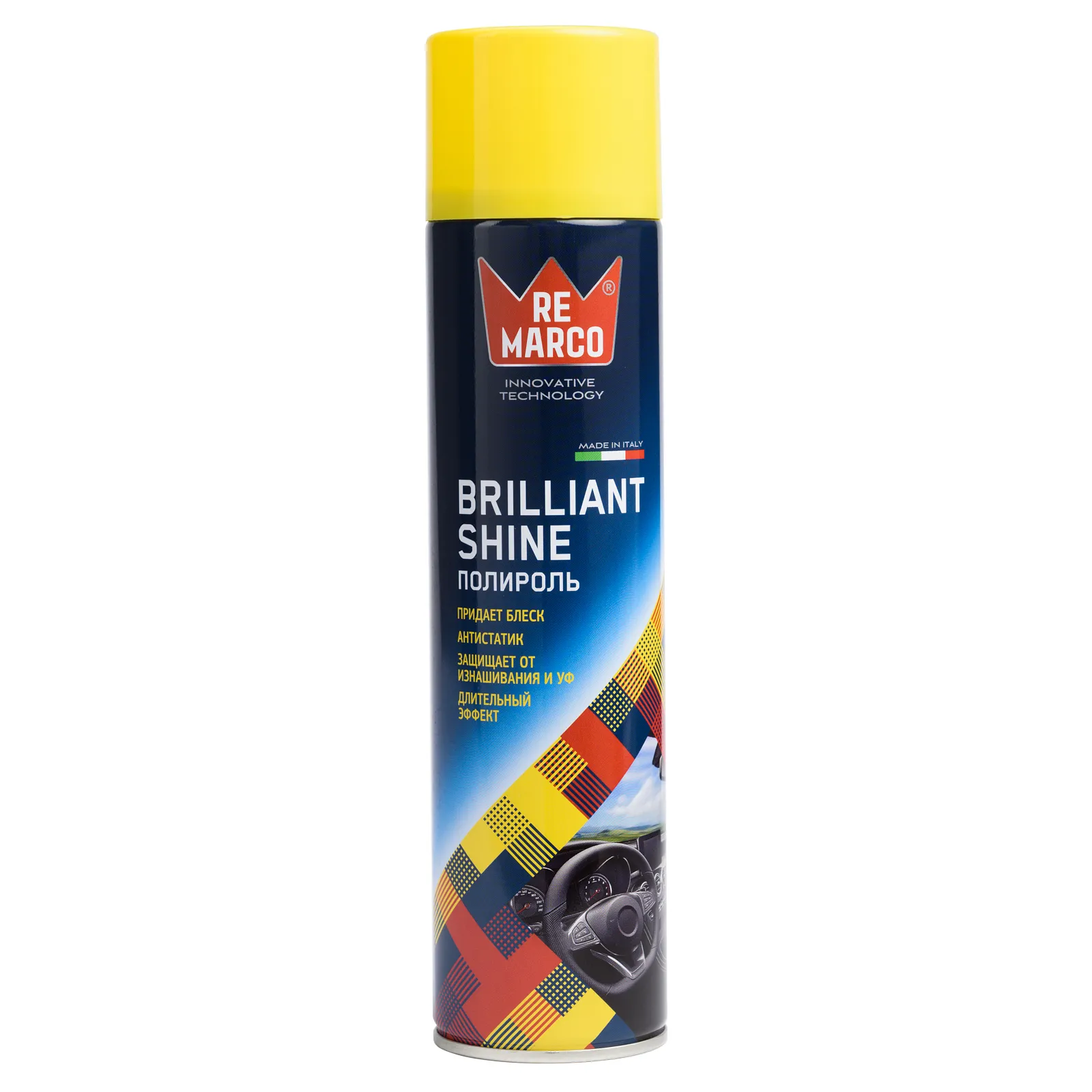 Полироль ReMarco Brilliant Shine Лимон 400 мл RE MARCO RM-403