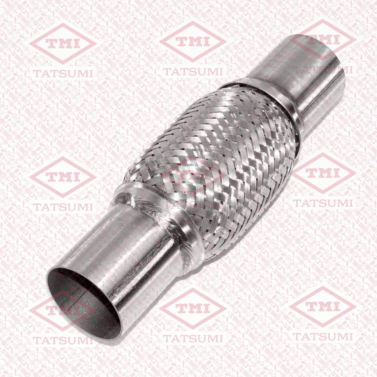 Труба гофрированная с внутренним металлорукавом (с патрубками) 51X126-240 interlock with pipes TATSUMI TKB2002