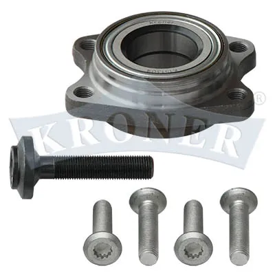 Ступица с подшип. в сборе (перед.) AUDI A4 (00-), A6 (97-) KRONER K151304