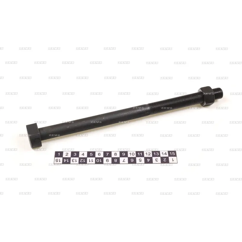 Болт рессоры центральный d16x1.5 l250 mm ZEVS CB15