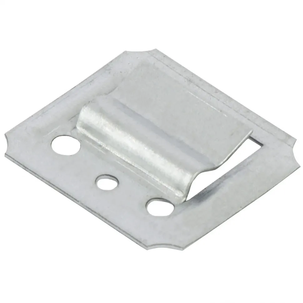 Кляймер №1, оцинкованный с гвоздями, 100 шт СИБРТЕХ 46571