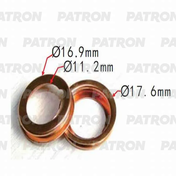 Шайба уплотнительная NISSAN применяемость: уплотнительная шайба сливной PATRON P37-0550