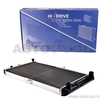 Радиатор ВАЗ 2110-12 +инж алюминиевый HI-DRIVE HD857