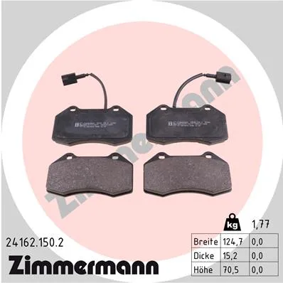 SBB Fiat, Alfa Romeo ZIMMERMANN 241621502