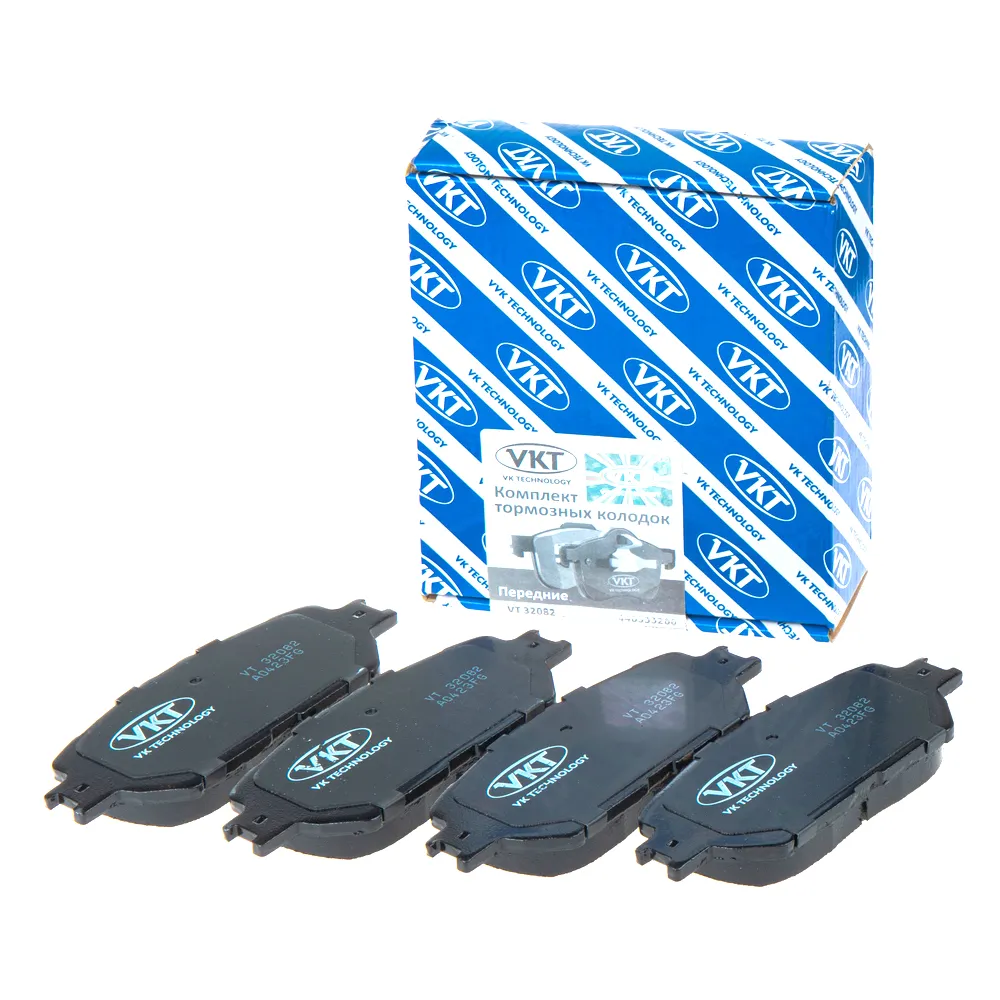 Колодки тормозные передние VK TECHNOLOGY VT 32082