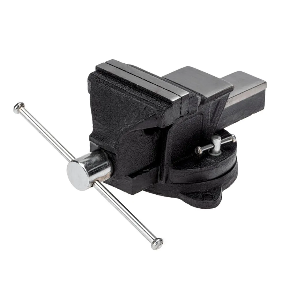 Тиски слесарные 100мм, поворотные, с наковальней Kranz KR-12-5101