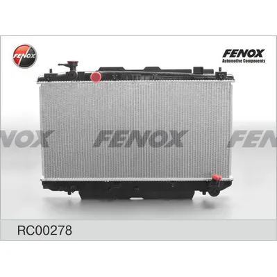 Радиатор охлаждения TOYOTA RAV4 2.0 00-05 MT 738X375X16; ПАЯНЫЙ FENOX RC00278
