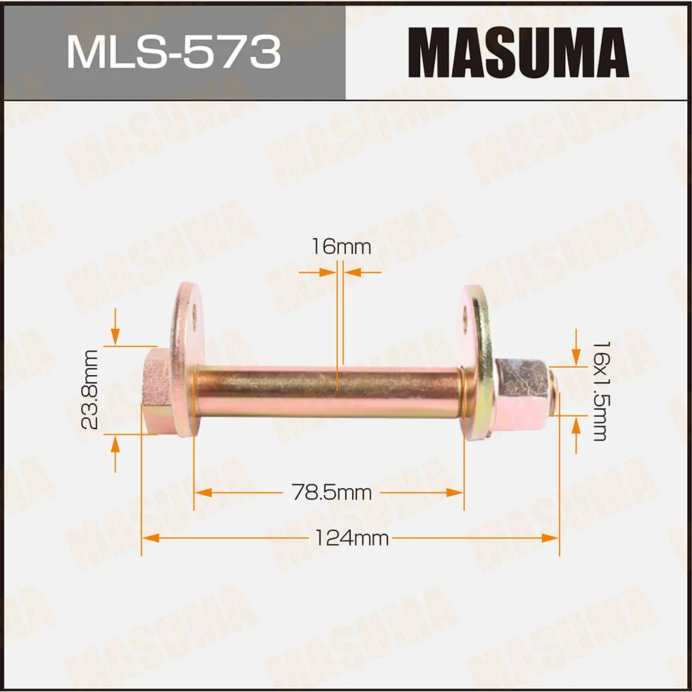 Болт эксцентрик Toyota MASUMA MLS-573