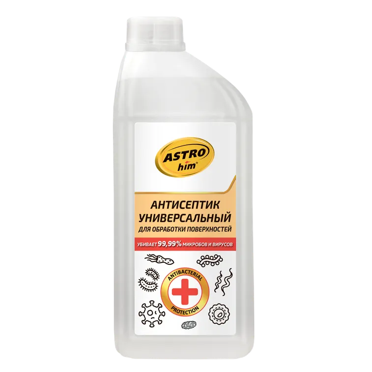Антисептик для поверхностей, канистра, 1л. ASTROhim AC-958