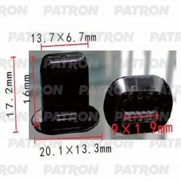 Фиксатор пластиковый Citroen,Fiat,Iveco,Nissan,Peugeot,Renault,АвтоВАЗ PATRON P370941