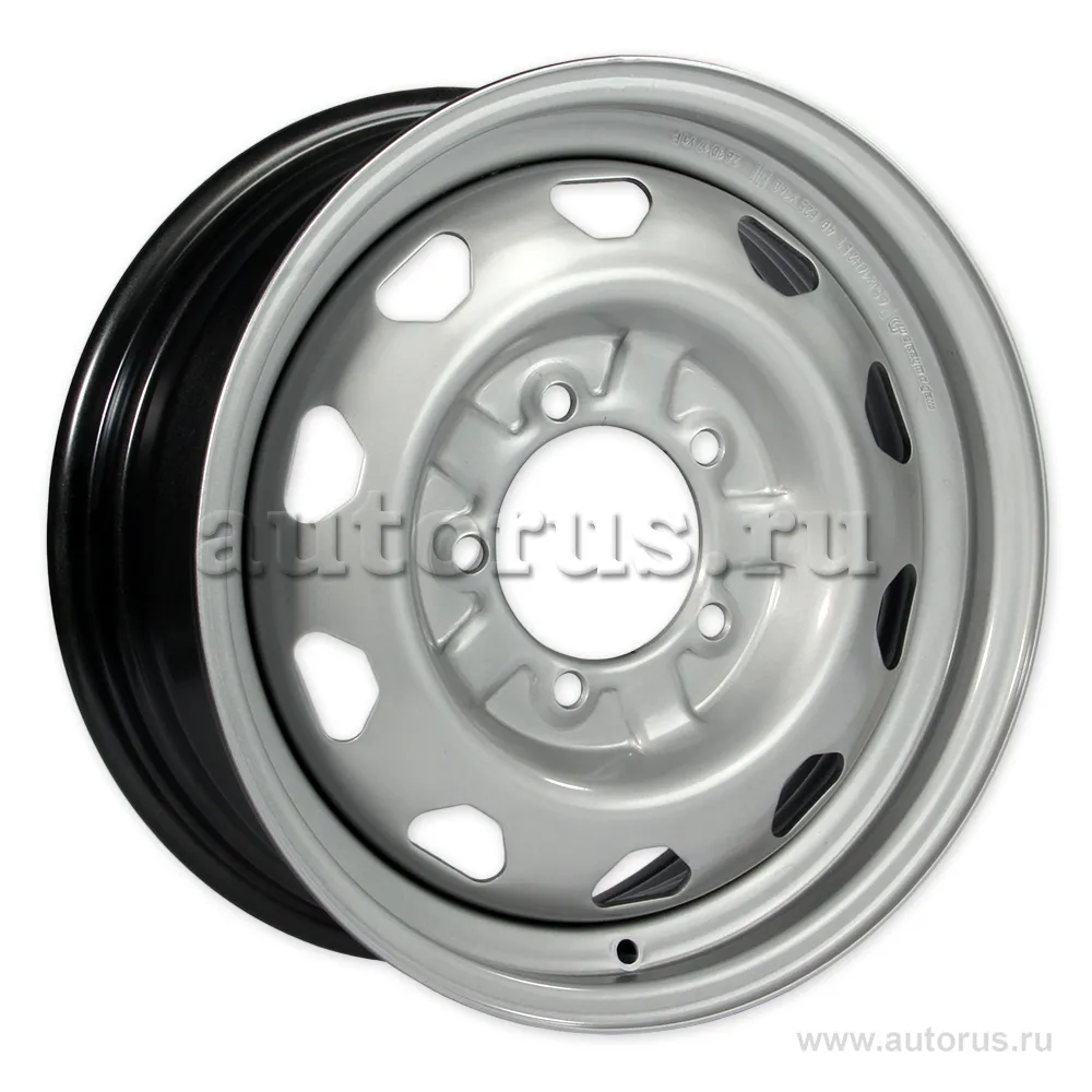 Диск штампованный R15 6J 4x100/60.1 ET40 MEFRO Серебро 99995-3101015-01