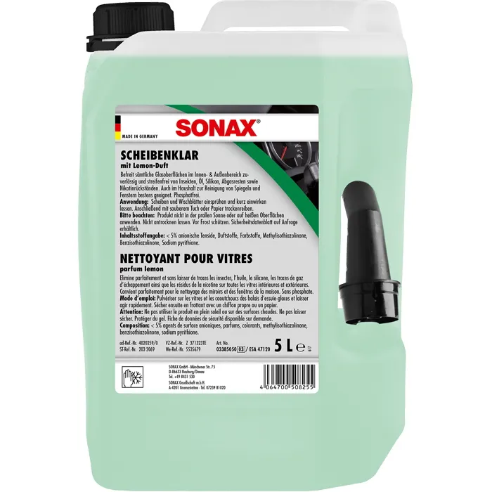 Очиститель стекол л SONAX 338505