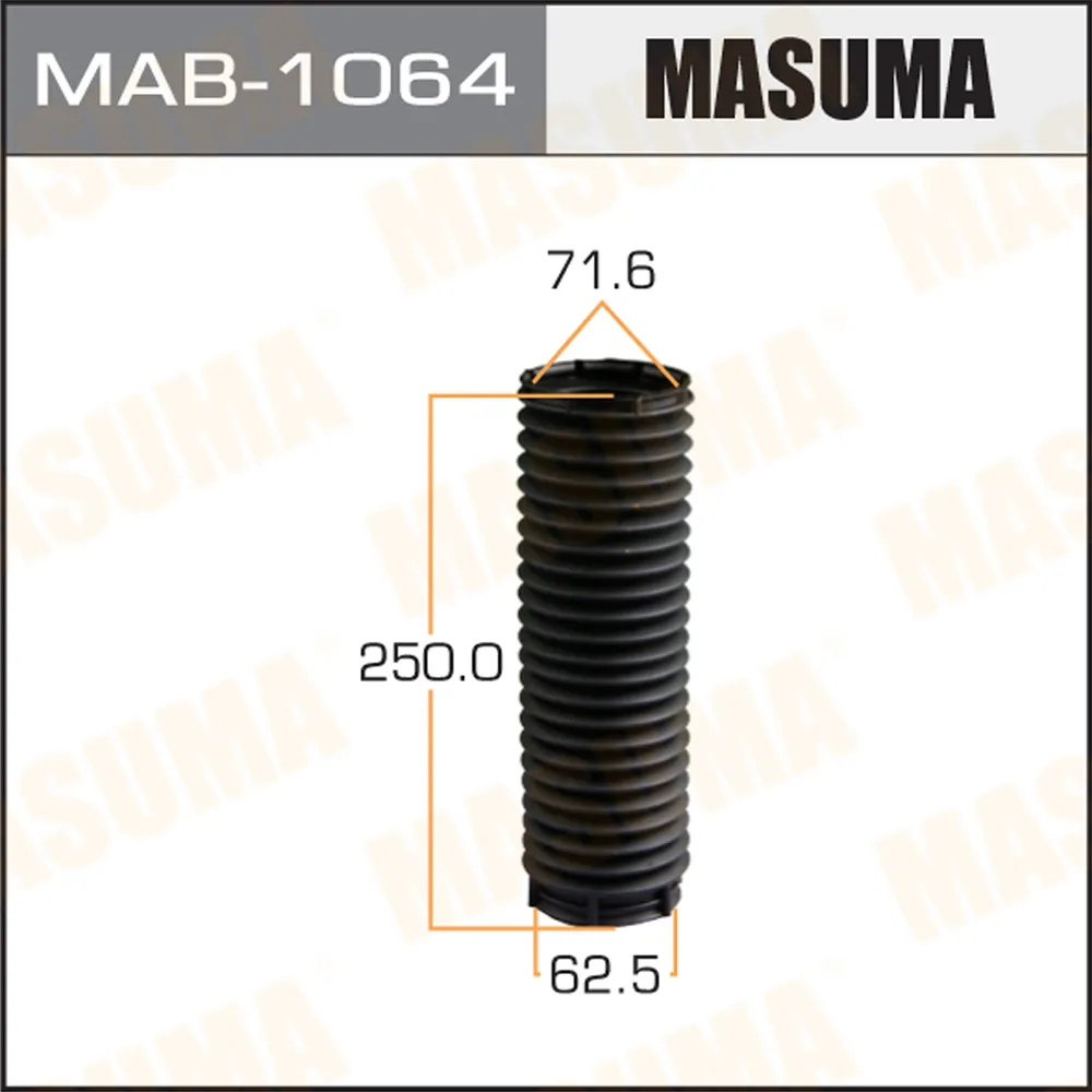 Пыльник амортизатора MASUMA MAB1064