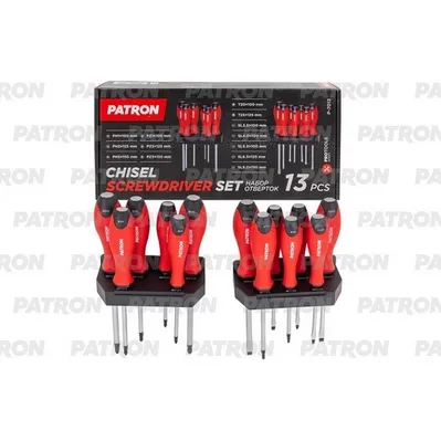 Набор отверток 13 пр. PATRON P-7013
