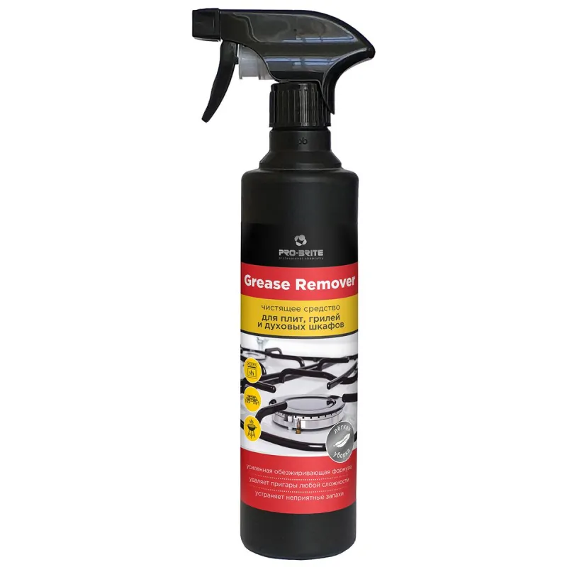 Средство для чистки плит гриля и дух шкаф т/р Pro-Brite Grease remover 0,5л 1511548