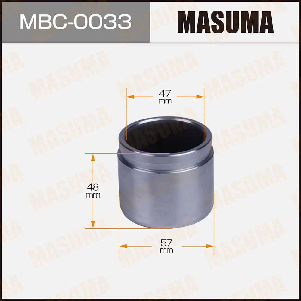 Поршень суппорта d-57 MASUMA MBC0033