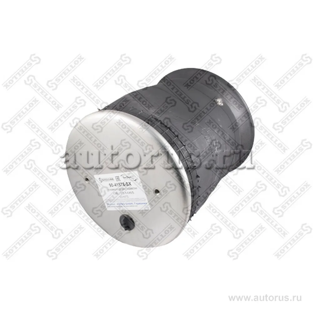 Пневмопод. со стак. 2отв.M10х1.5 1отв.-штуц.M22х1.5 порш пласт 1отв  STELLOX 90-41578-SX