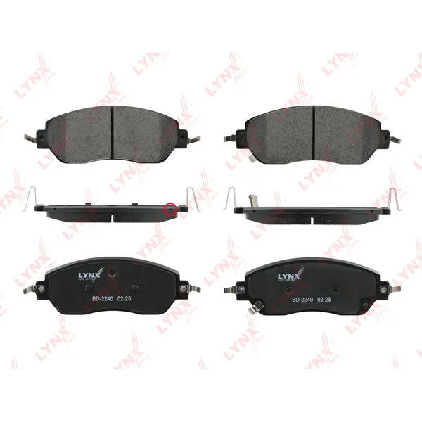 Колодки тормозные передние TANK 300 23>, GREAT WALL Poer 19> LYNXauto BD-2240