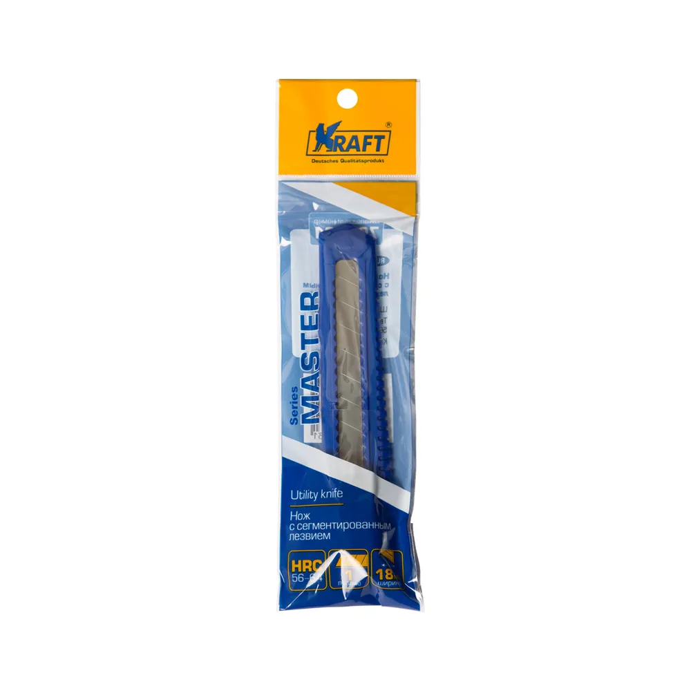 Нож технический, 18 мм KRAFT KT700901