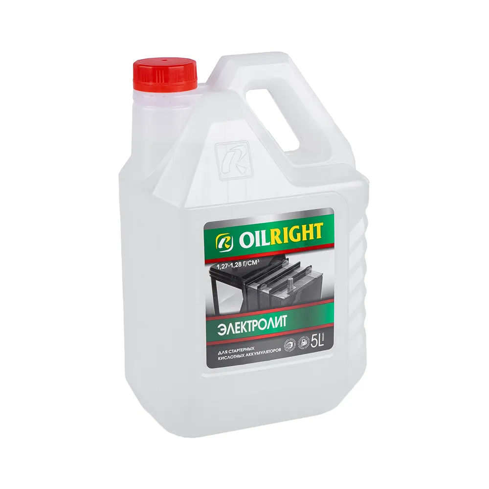 Электролит 1,28 г/куб.см 5л OILRIGHT 5504