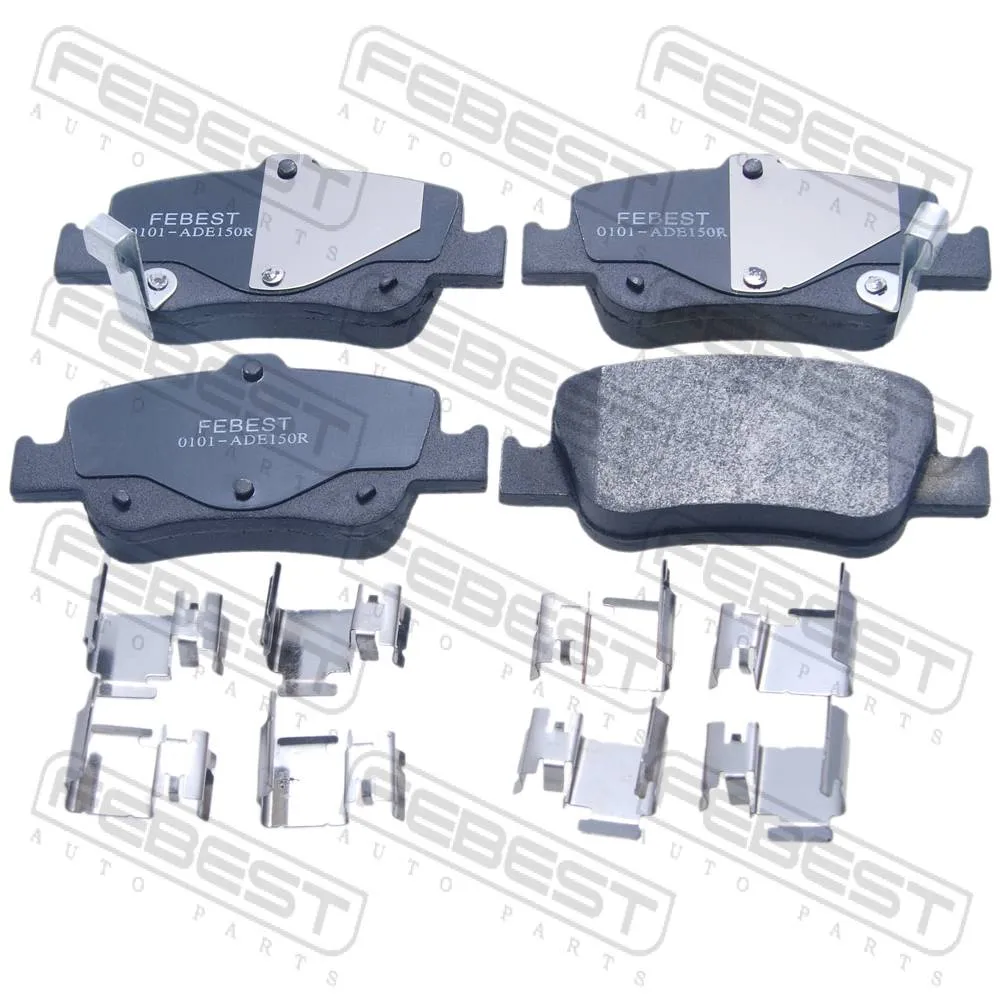 Колодки тормозные задние комплект TOYOTA AURIS (2006>) FEBEST 0101ade150r