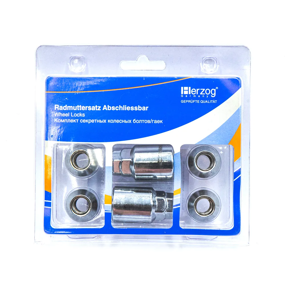 Секретки колесные гайка M12x1.50x21 С19 HOM 006K-4 HERZOG