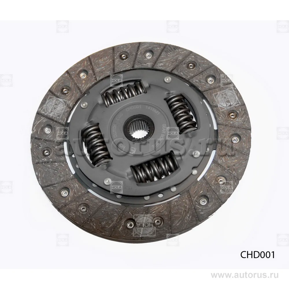 Диск сцепления серия DTC CHEVROLET Aveo (T250,T255), Lacetti, Kalos, Rezzo, HOLA CHD001