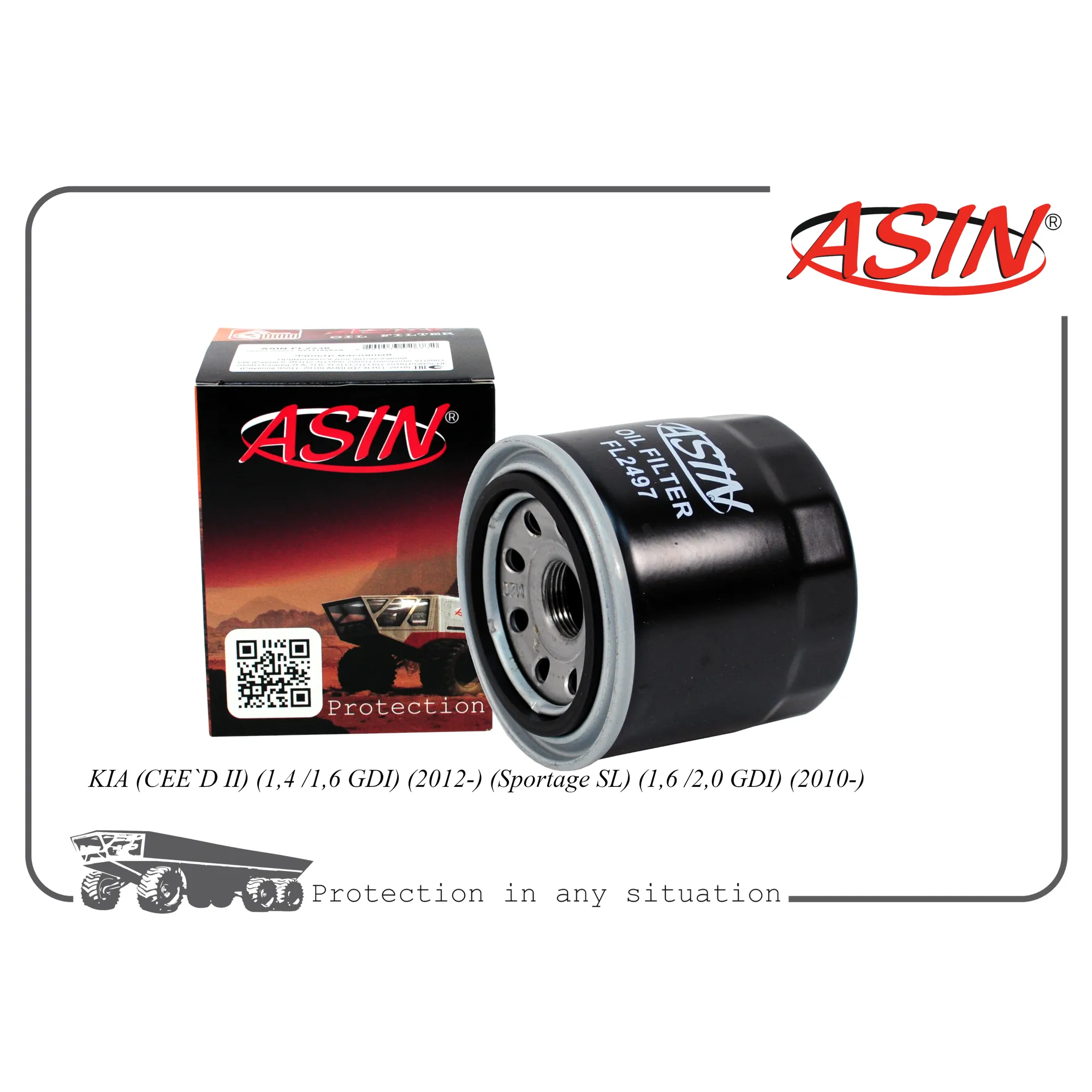 Фильтр масляный 26300-35530 /ASIN.FL2497 ASIN ASIN ASINFL2497