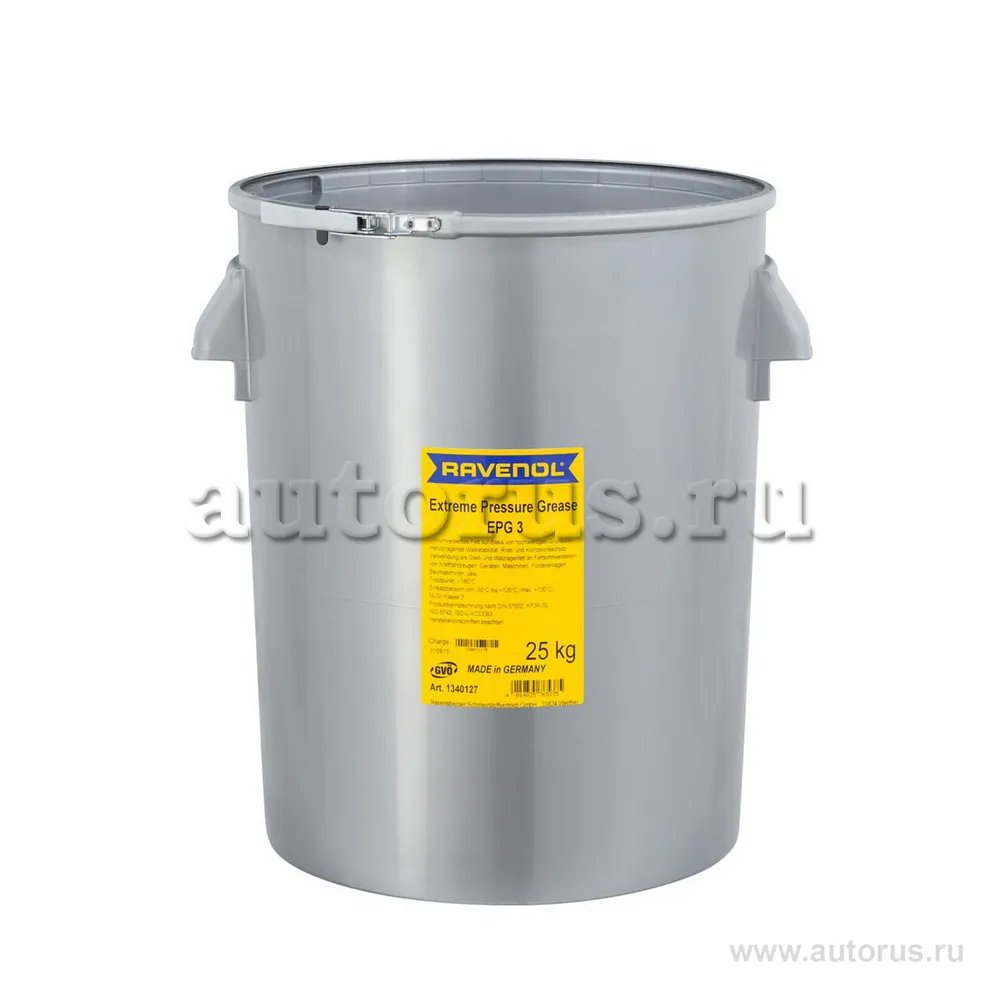 Смазка пластичная RAVENOL Extreme Pressure Grease EPG 3 25 кг Ravenol 1340127-025
