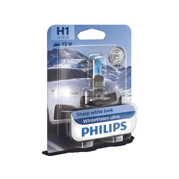 Лампа H1 12258 WhiteVision ultra 12258WVUB1 PHILIPS 12258WVUB1