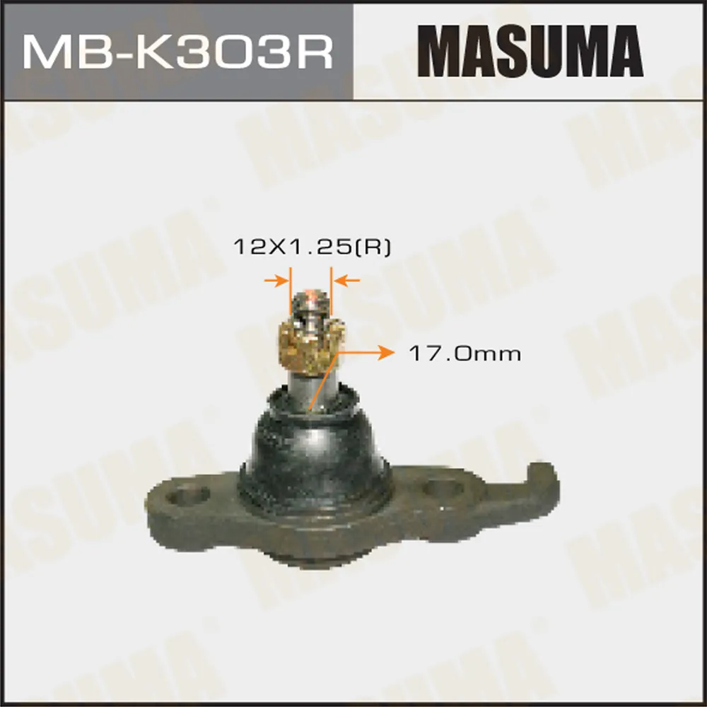 Опора шаровая правая MASUMA Hyundai Tucson 04-/ Kia Sportage04- MASUMA MBK303R
