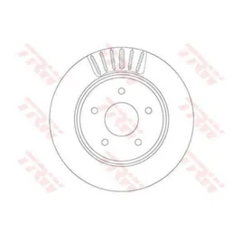 Диск тормозной задний NISSAN X-TRAIL (T32) 2014- TRW DF6789