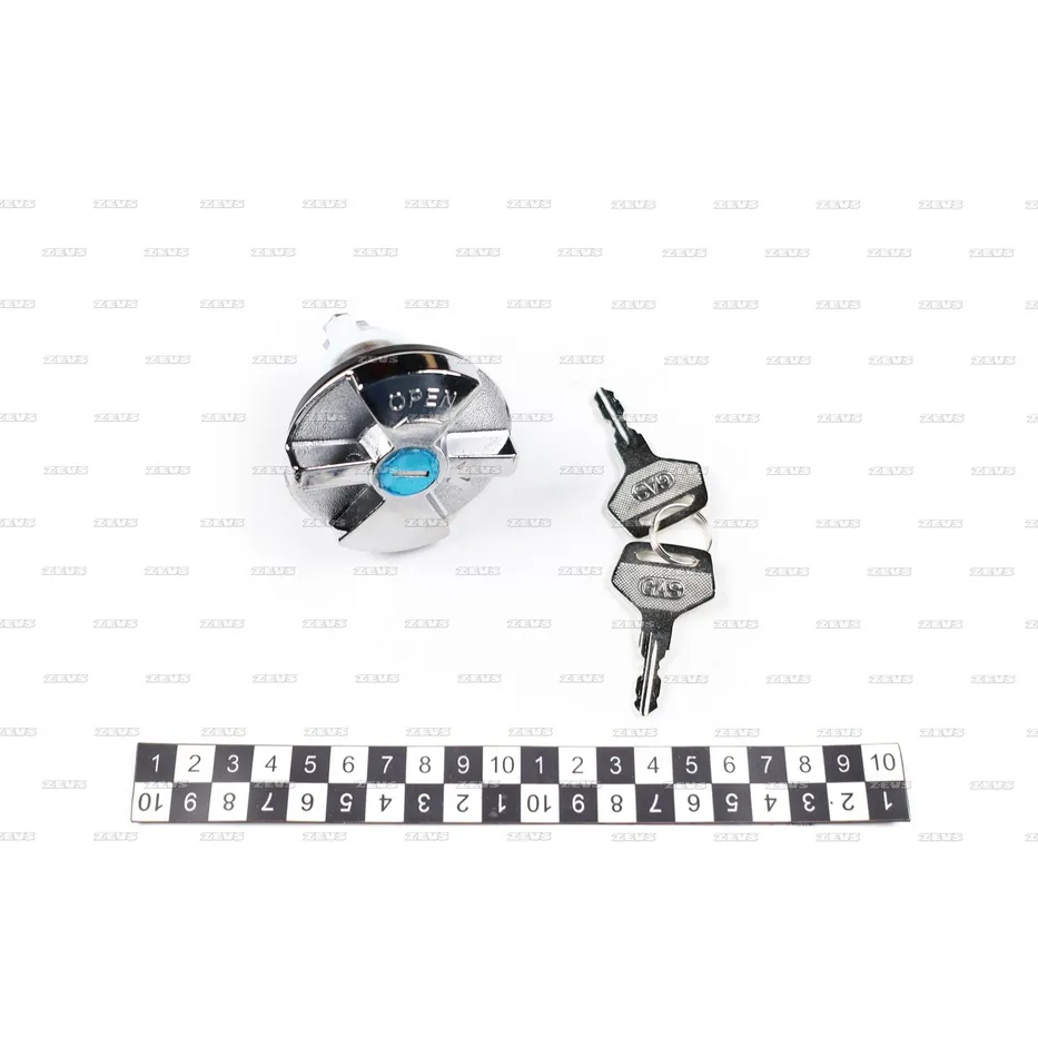 Крышка топливного бака 34 mm; с ключом ZEVS CY87011