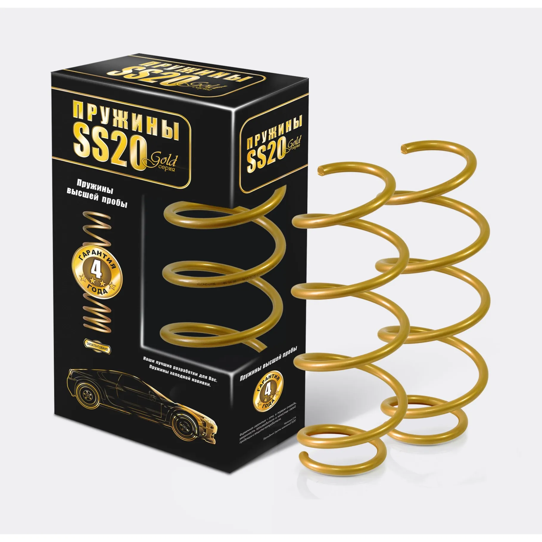 Пружина передней подвески LADA Vesta, LADA Vesta (кт.)SW SS20.165.00.001-01 Gold Progressive SS20 SS30142