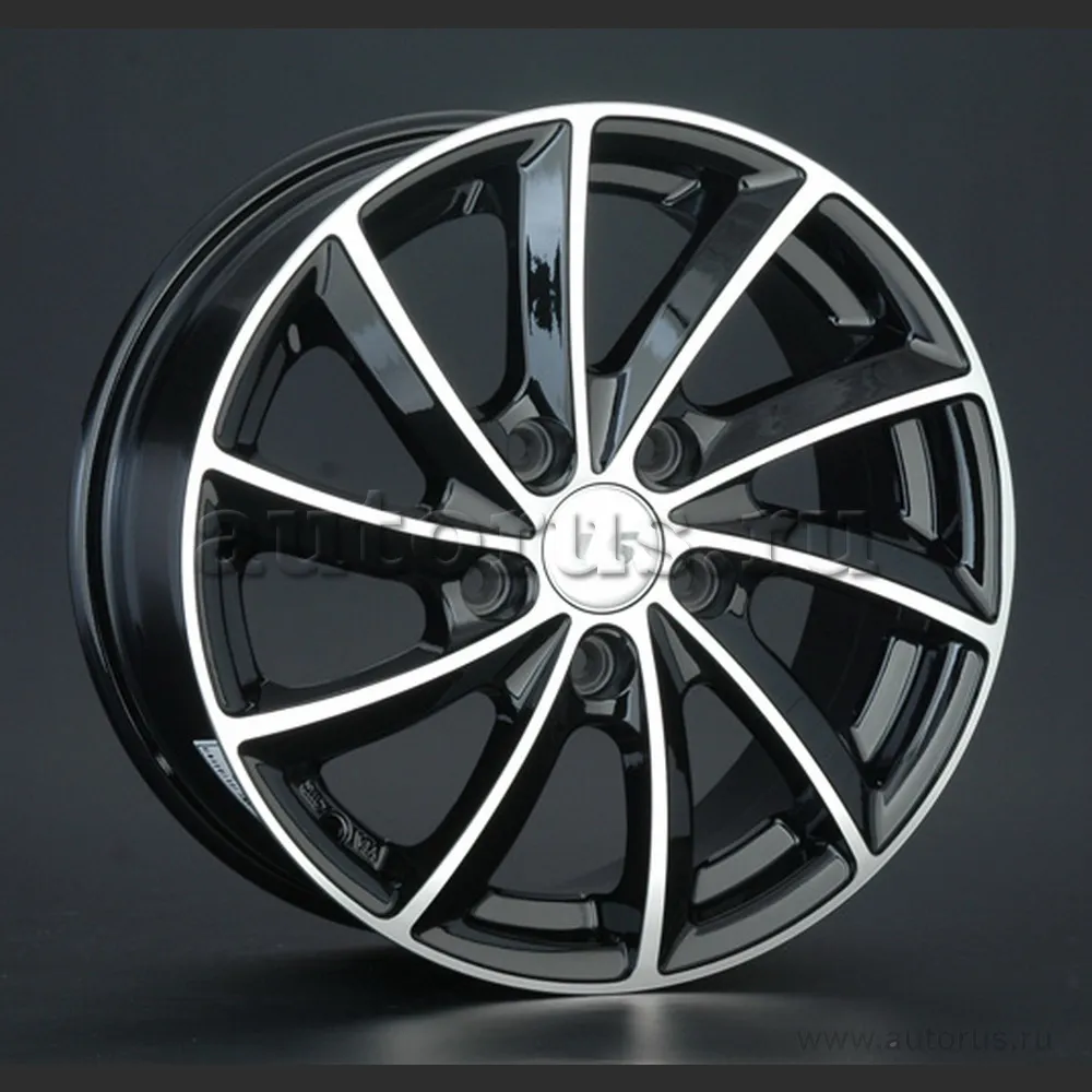 Диск литой R14 6J 4x100/73.1 ET40 LS 276 BKF S044306