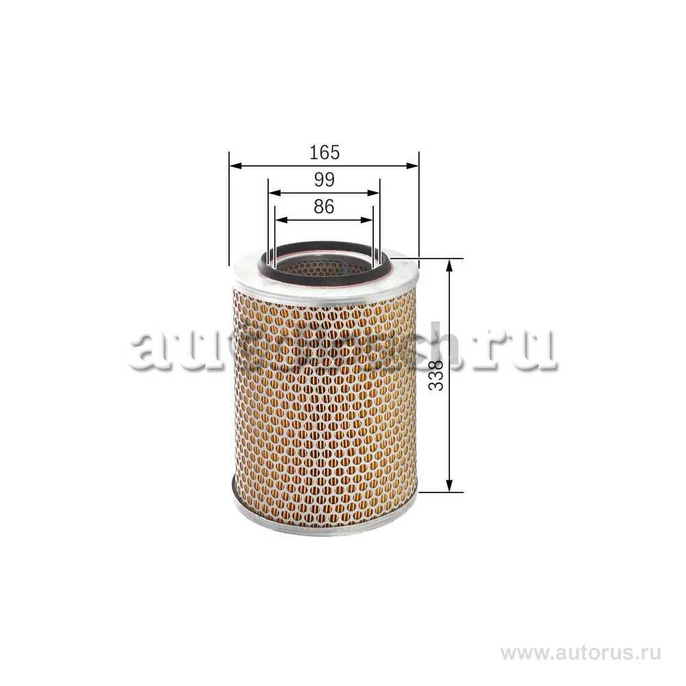 Фильтр воздушный VW TRANSPORTER IV 90-03, TRANSPORTER IV автобус 90-03, TRANSPORTER IV фургон 90-03 BOSCH 1457429944