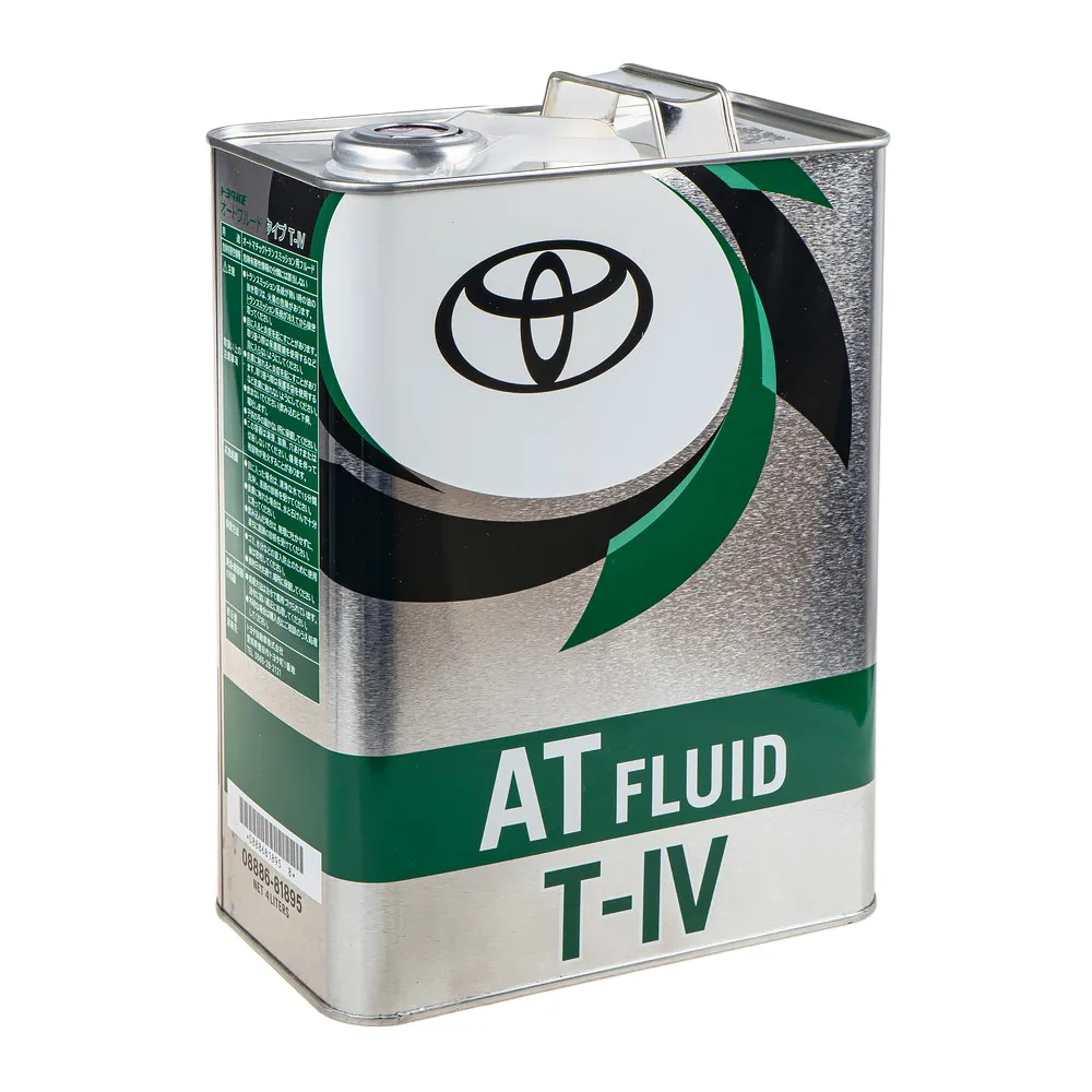 Масло трансмиссионное Toyota ATF T-IV, 4л TOYOTA 0888681895