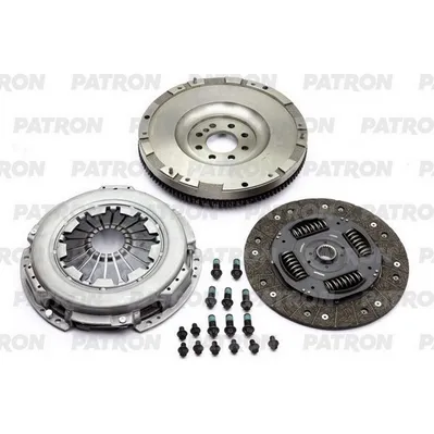 К-кт сцепления с одномассовым маховиком (4P) FORD: TRANSIT 2.4TDCI (6-МКПП) 2006- PATRON PCE0099