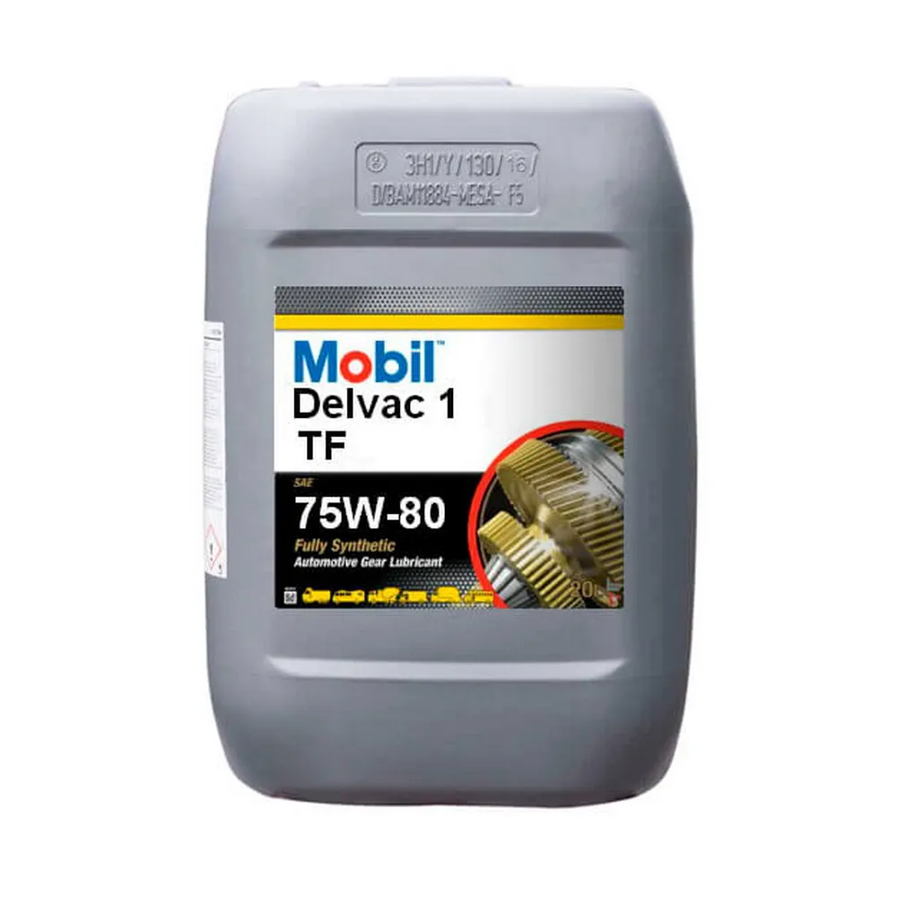 Масло трансмиссионное Mobil Delvac 1 Transmission Fluid 75W80 20 л 153485
