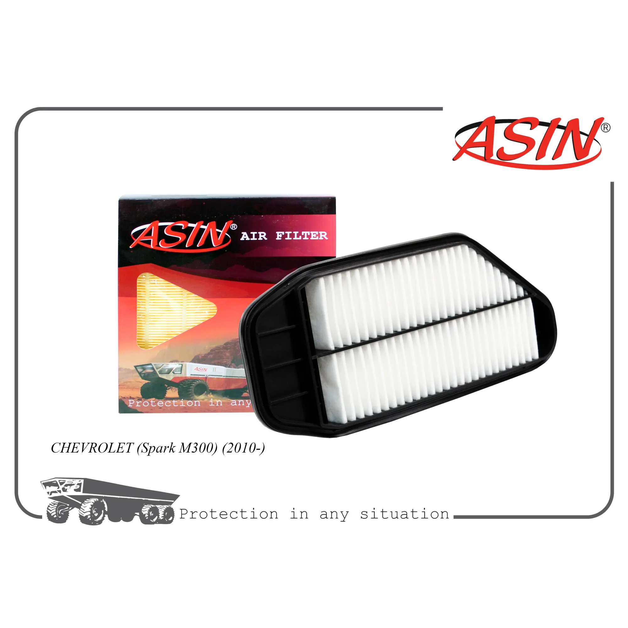Фильтр воздушный 96827723/ASIN.FA2572 ASIN ASINFA2572
