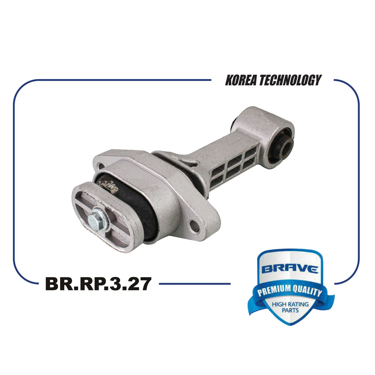 Опора двигателя передняя HYUNDAI Solaris,KIA Rio BRAVE BR.RP.3.27