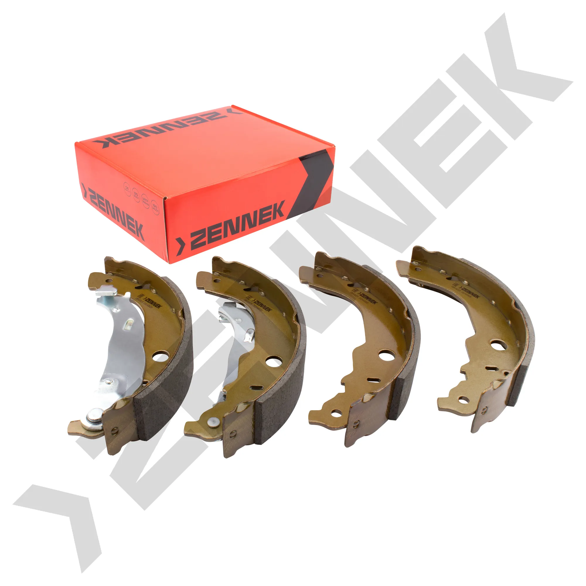 Колодки тормозные барабанные CITRON C3 09-, C-ELYSEE 12- ZENNEK DBS0025