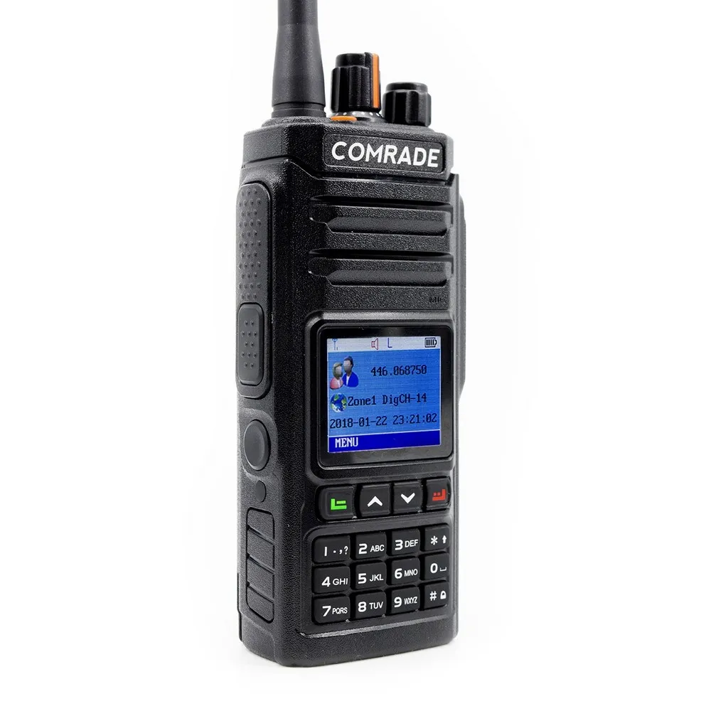 Радиостанция Comrade R12 UHF DMR c дисплеем (400-470MHZ) Comrade r12uhf