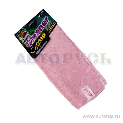 Салфетка микрофибра CLEANER распушенная универсальная 35x40 см City Up CA-131