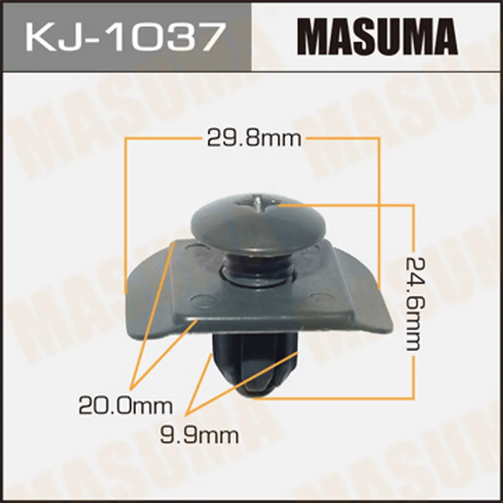 Клипса mazda familia 94-99 mpv 89-99 MASUMA KJ-1037