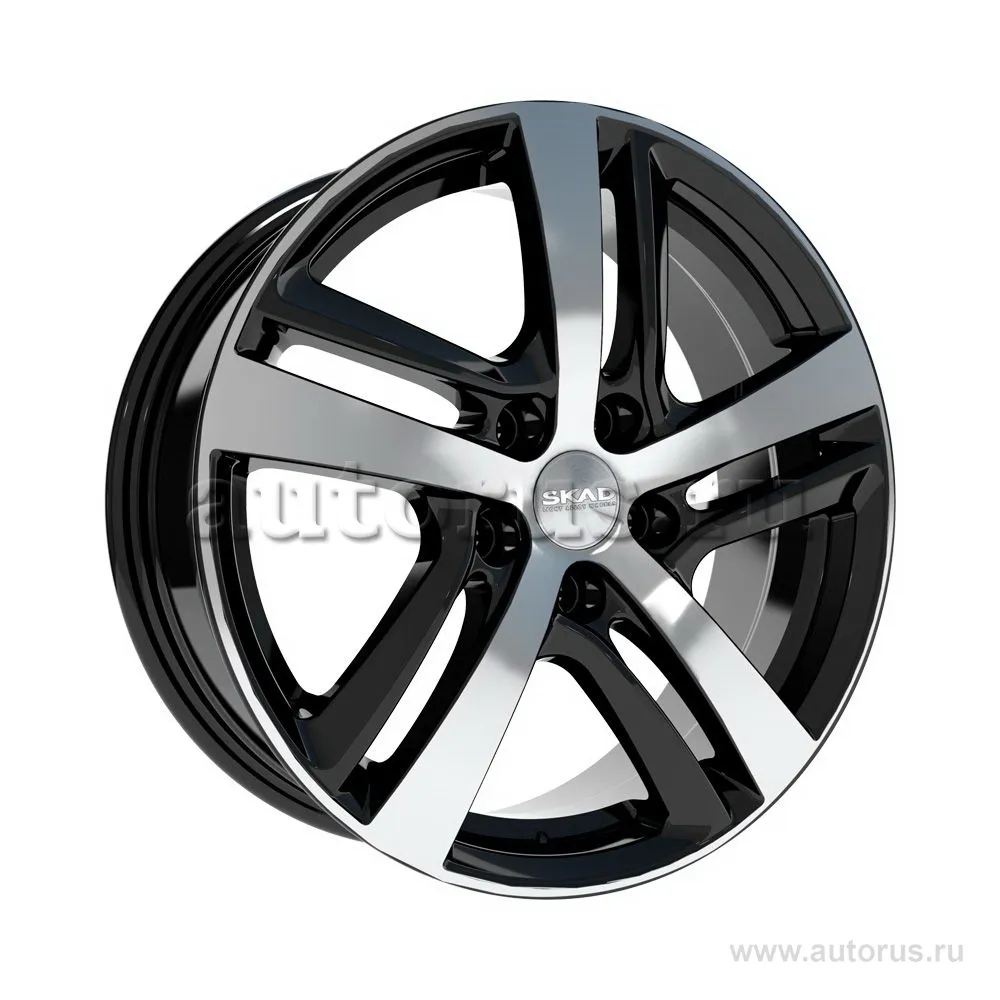 Диск литой R17 6.5J 5x114.3/66.1 ET40 СКАД Сеул алмаз 2840205