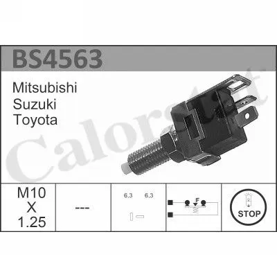 Датчик стоп-сигнала Mazda 323 all 85626 all 82, Mitsubishi Colt all 88-00
